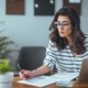 person paying off debt