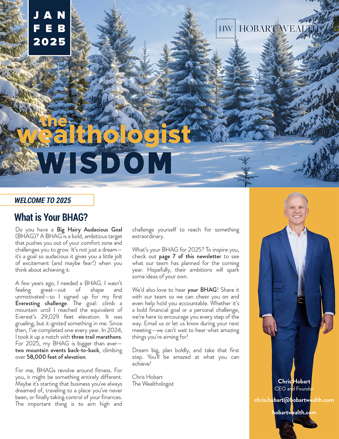 January-February Newsletter – 2025