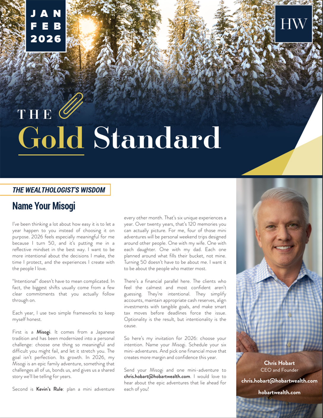 January-February Newsletter – 2026