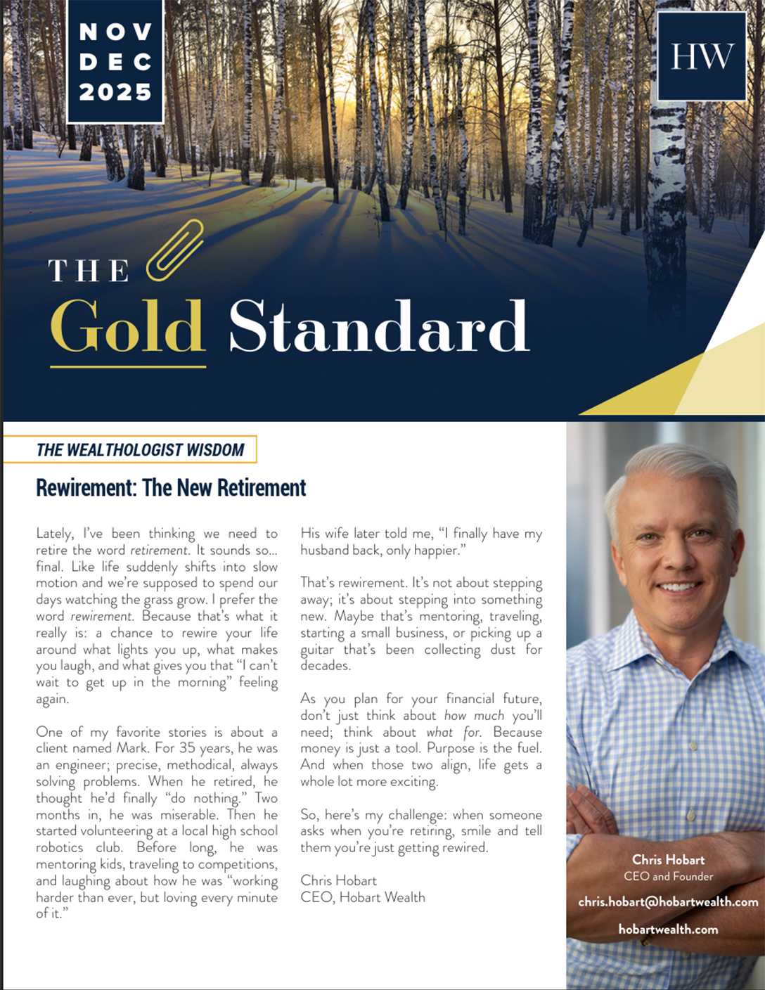 November-December Newsletter – 2025