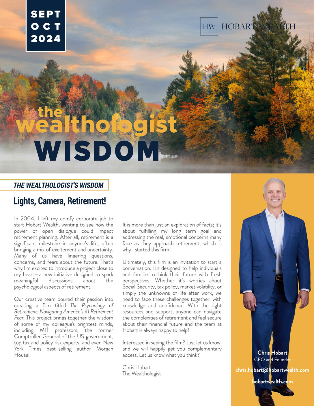 September-October Newsletter – 2024